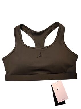 Nike Jordan Jumpman Medium Women's Medium-Support Padded Swoosh Sports Bra NWT